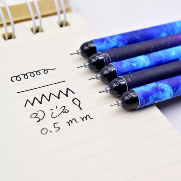 ZODEC Stationery Constellation Noctilucent Pendant Black Student Neutral Cute Kawaii Signature Lovely Pendant Gel Pen - Image 4