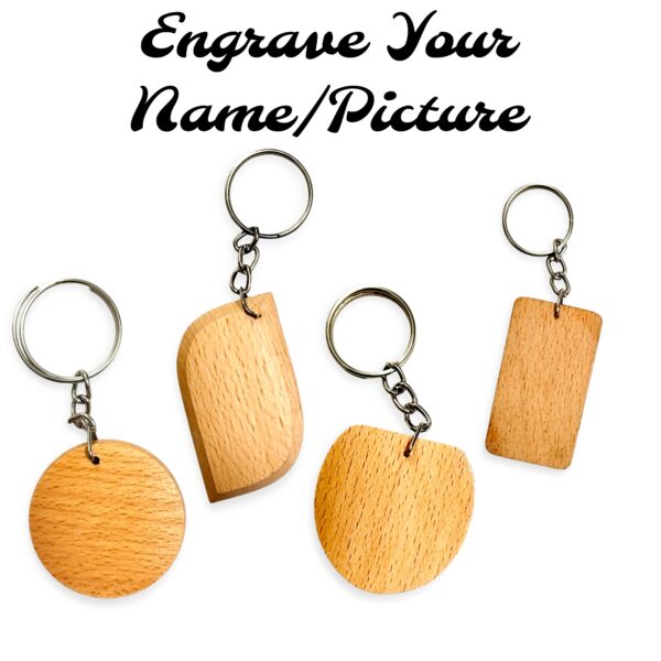 Customized Keychain (Wooden) Shape