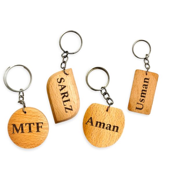 Customized Keychain (Wooden) Shape - Image 10