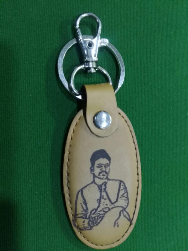 Customize Leather Keychain - Image 2