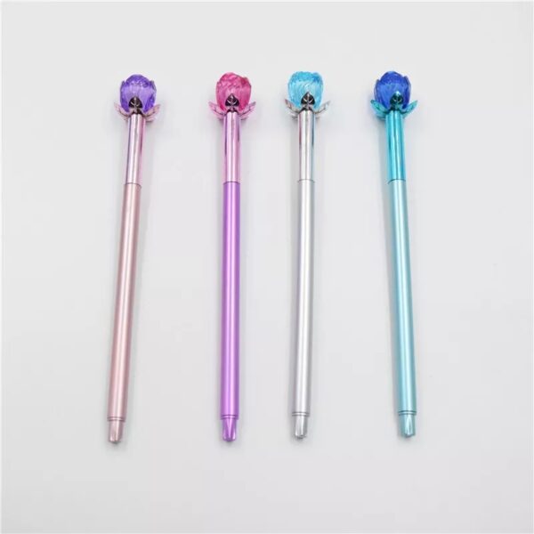 Flower Rose Crystal Pen - Image 2