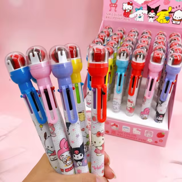 Unicorn 6 Refills Roller Stamp Pen