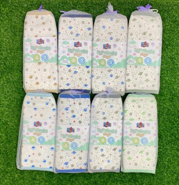 02 Pcs Baby Changing Sheet (Different Sizes) - Image 5