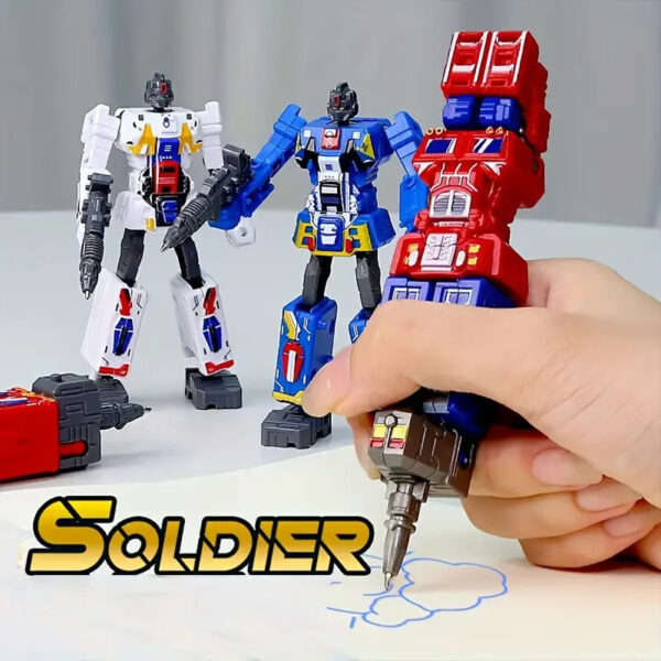 Robot Deformation Pen Double Colors - Image 5