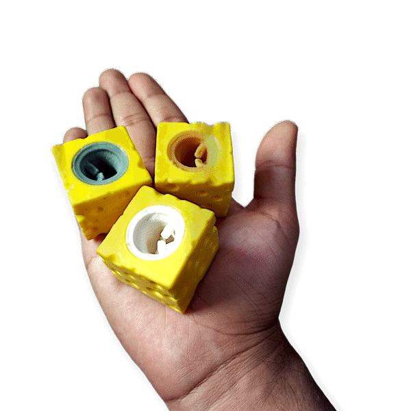 Mini Funny Squishy Cute Antistress Squeeze Rising Toys Mouse Cheese Mouse Puppet Toy - Image 5
