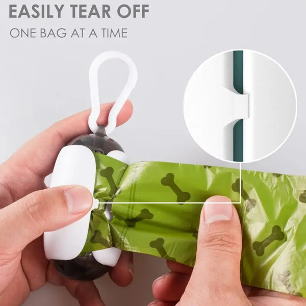 White Quality Diaper Dispenser Box With 1 Roll - Image 8