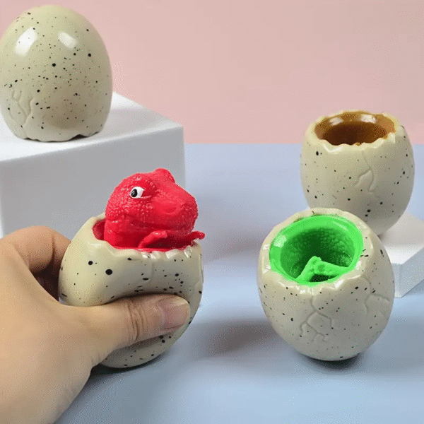 Dino Pops Funny Squishy Cute Antistress Squeeze Rising Toys Mouse Wooden Squirrel Puppet Toy