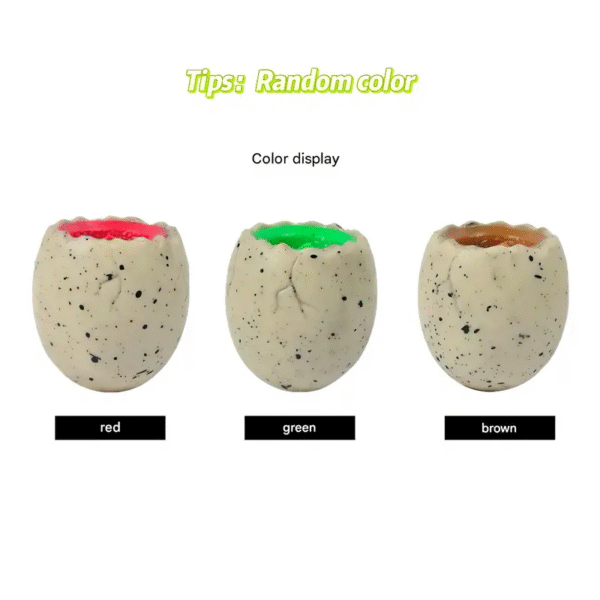 Dino Pops Funny Squishy Cute Antistress Squeeze Rising Toys Mouse Wooden Squirrel Puppet Toy - Image 3