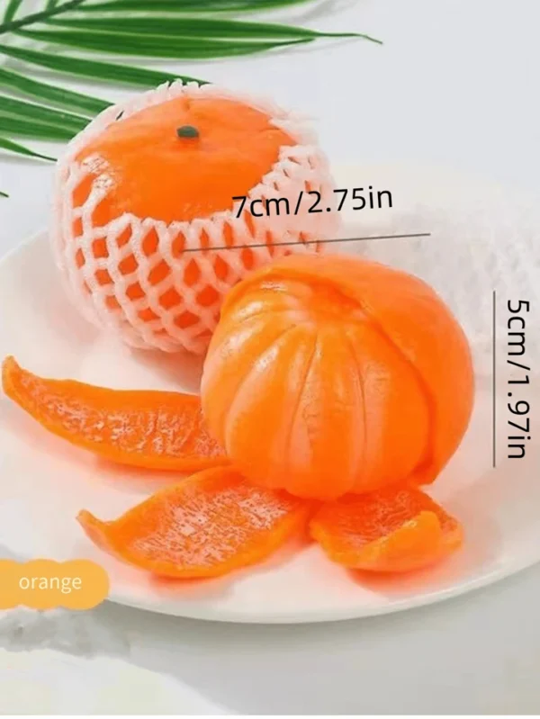 Orange Squishy With - Image 4
