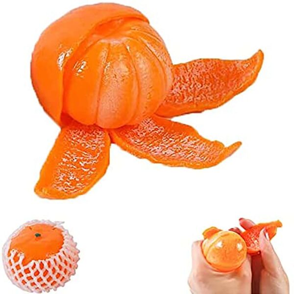 Orange Squishy With - Image 5