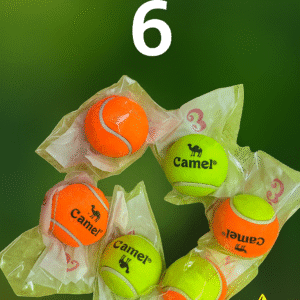 01 Set 06PCs Ball Erasers